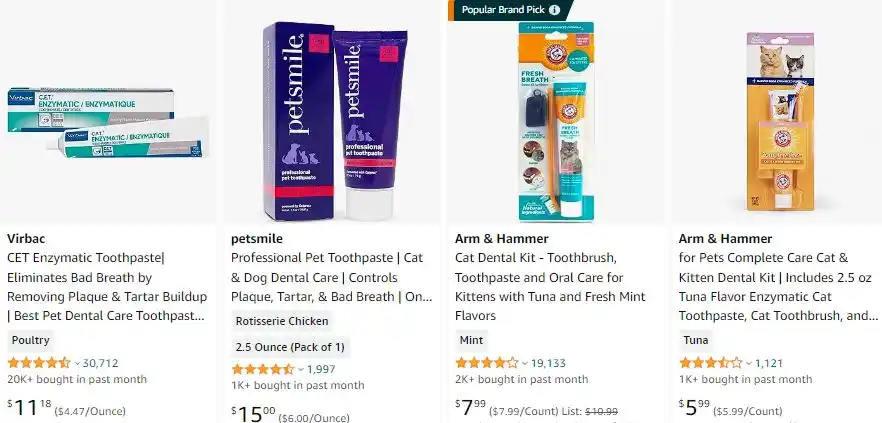 Best Cat Toothpastes